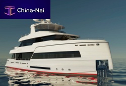 Cruising super-yacht FHI 115wheelhousevertical bow
