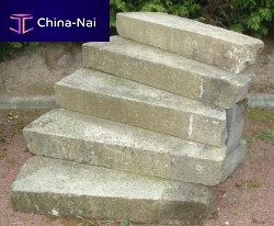 Basalt step granitesandstonelimestone
