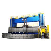 CNC turning center KDC 700 Nvertical4-axisdouble-column