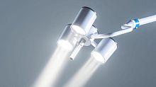 LED surgical light SOL Minimobileceiling-mounted96