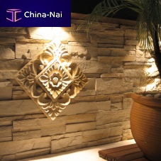 Wall-mounted decorative panel FLORASTONE®coverprefabconcrete