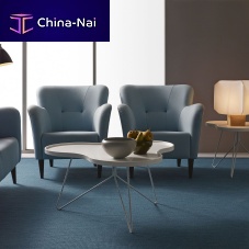 Traditional armchair NOVAleatherfabricbeech