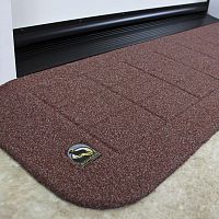 Home entrance mat BIGHORN RAMPSrecycled plasticdust controlrecyclable