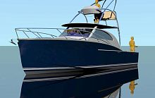 Inboard express cruiser PACIFIC 32flybridgedowneast
