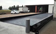 Unidirectional weighbridge BPGSM metal