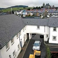 Interlocking roof tile BLACK VELVETflatslateblack