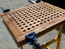 Teak grating Custom-sized