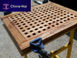 Teak grating Custom-sized