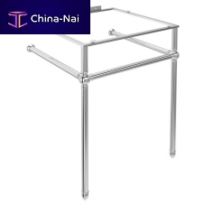 Brass washbasin stand D21411024nickelchrome