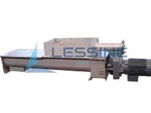 Paddle mixer continuoussolid/liquidhorizontal