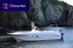 Outboard center console boat 6257-person max.sundeck