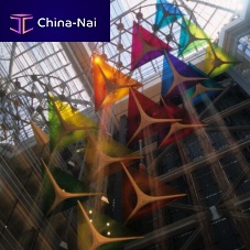 Laminated glass panel CELAR ARCHITECTURAL GLAZINGsafety3Dcolored