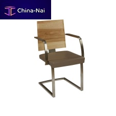 Contemporary chair PECANO indooroakleather