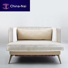Contemporary armchair VICTORIA velvetleatherpalisander