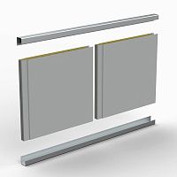 Ship partition wall sandwich panel K-600foamaluminumstainless steel