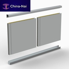 Ship partition wall sandwich panel K-600foamaluminumstainless steel