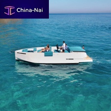 Inboard walkaround D28 DECKtwin-engineopencenter console
