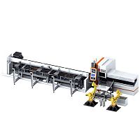 Fiber laser cutting line i35Afor aluminumfor steelfor stainless steel