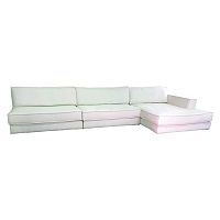 Modular sofa Julescontemporaryfabricwhite