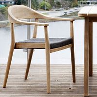 Scandinavian design dining chair 251 101 COPENHAGENoutdoorteakrope