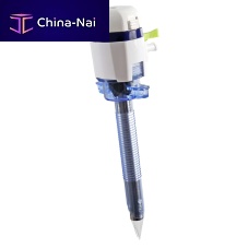 Laparoscopic trocar with insufflation tapwith sleevesingle use