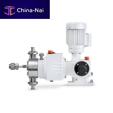 Diaphragm pump LDBfor food productshydraulically-operatednormal priming