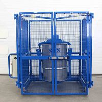 Rotary drum mixer DME01-230v-10RPMbatchfor liquidspowder