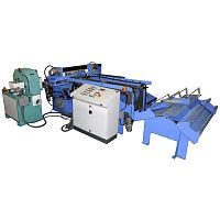 Handle machining line LIBdrillingsandingend-facing
