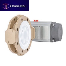 Butterfly valve BR 10apneumaticfor controlshut-off