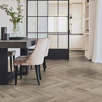 Oak laminate flooring WOODSTOCK HERRINGBONEHDFclick-fitwood look