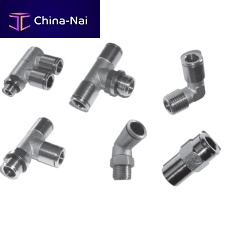 Pneumatic fitting RO seriesscrew-inpush-inT