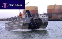 Oil spill recovery boat EnviroCatcatamaraninboardaluminum