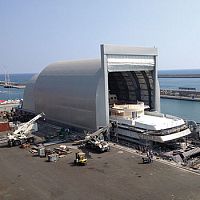 Shipyard door SPEEDY FOLDfoldinglaminatesteel