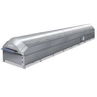Continuous industrial fryer PROTHERM vegetablemeatfor fish