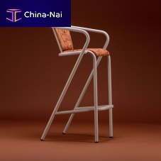Contemporary bar chair BICAstoolindoorcorksteel base