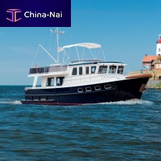 Inboard trawler Bora 43flybridgecanalsteel