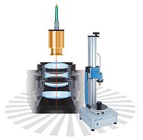 Stationary thickness gauge OptiSurf®optical lensautomatic calibration