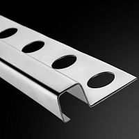 Stainless steel edge trim SQUARE & LISTELfor tile