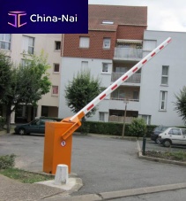 Access control barrier BL 40-41-43-46boomaluminumfor public spaces