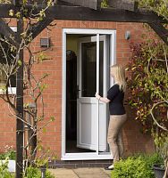 Sliding screen PRESSFIT UPVC for doors