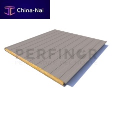 Facade insulating sandwich panel aluminum facingsteel facingmineral wool core