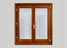 Wooden window EUROMIXaluminumcasementdouble-glazed