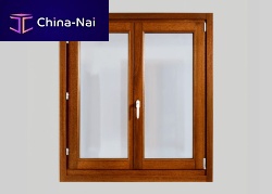 Wooden window EUROMIXaluminumcasementdouble-glazed