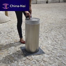 Retractable bollard Citeasypedestrianaccess controlsteel