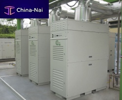 Gas engine cogeneration plant 43 - 81 kVAbiogas
