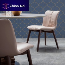 Contemporary chair FELIXindooroakleather