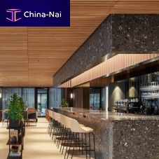 High-resistance solid wood panel MODULE-T24fire-retardantfor ceilingpine