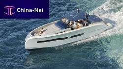 Inboard express cruiser E 50 Vtwin-engineopencenter console