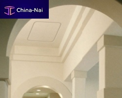 Suspended ceiling access hatch squarefire-retardant