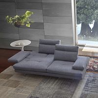 Corner sofa TOBY WINGcontemporaryfabricleather